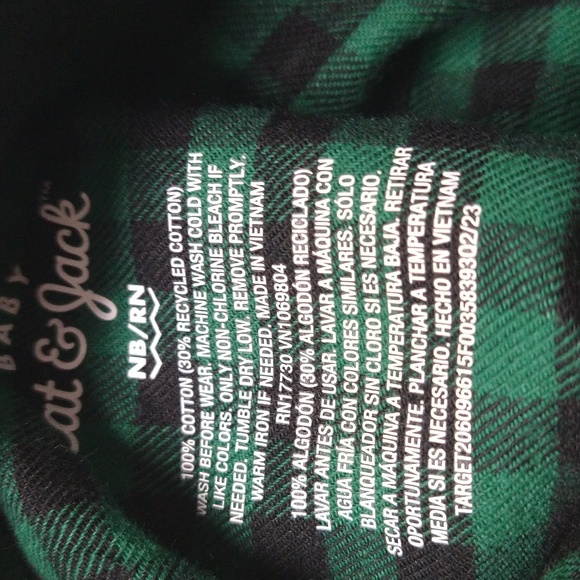 NEW! Baby Boys Corduroy Dungaree / Overalls Top & Bottom Set, Green - Cat & Jack - Picture 14 of 15